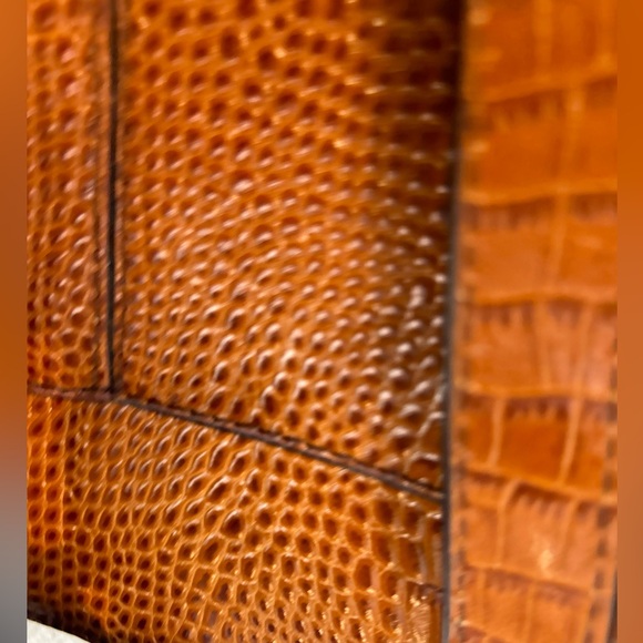 Etienne Aigner Embossed Leather Handbag - Picture 4 of 11